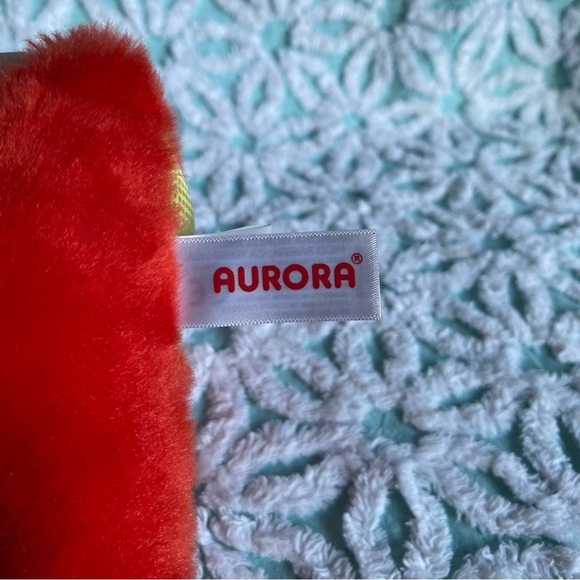 Aurora Dragon flame red Small Sparkle Tales 7" - Enchanting Stuffed Animal plush - Picture 8 of 8